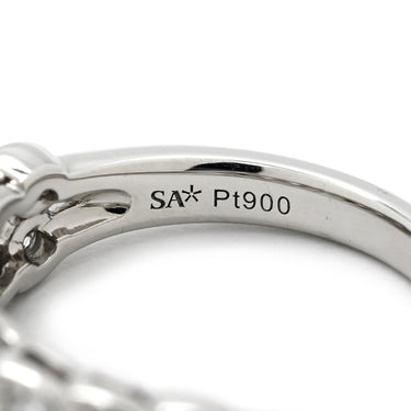 サバース SA BIRTH GOOD HOPE グッドホープ プラチナシルバー Pt900 ダイヤモンド リング 指輪 プラチナ ブリリアントカット パヴェ ダイヤモンド 9号