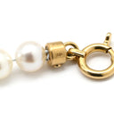 セレ CELLE ベビーパール パールホワイト×イエローゴールド K18YG パール ブレスレット CELLE 3連パール 真珠 1.3mm バングル Au750 K18 YG