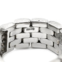 ノンブランド NON BRAND ダイヤ 0.515ct デザインリング ホワイトゴールド K18WG ダイヤモンド リング 指輪 18K 750 WG 1石 スクエアカット メレダイヤ 時計モチーフ 15号