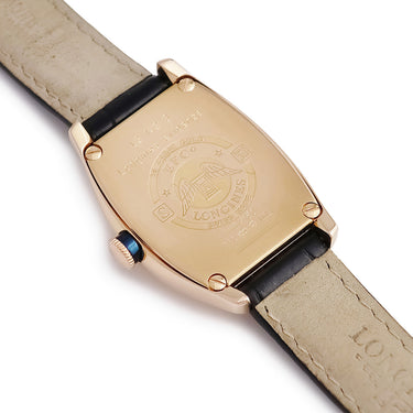 腕時計 ロンジン LONGINES エヴィデンツァ L2.142.8.80.2 自動巻き レディース K18PG無垢 シェル トノー フラワー 牡丹 限定