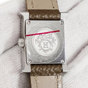腕時計 エルメス HERMES Hウォッチ ミニ TPM HH1.110 クオーツ レディース ホワイト 白 アラビア スクエア