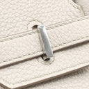 エルメス HERMES バーキン25 べトン トゴ ハンドバッグ シルバー金具 オフホワイト