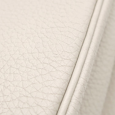 エルメス HERMES バーキン25 べトン トゴ ハンドバッグ シルバー金具 オフホワイト