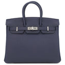 エルメス HERMES バーキン25 ブルーニュイ トゴ ハンドバッグ シルバー金具 新品 未使用 紺 2025年製