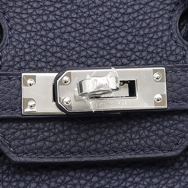 エルメス HERMES バーキン25 ブルーニュイ トゴ ハンドバッグ シルバー金具 新品 未使用 紺 2025年製