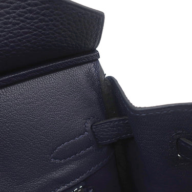 エルメス HERMES バーキン25 ブルーニュイ トゴ ハンドバッグ シルバー金具 新品 未使用 紺 2025年製