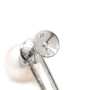 ミキモト MIKIMOTO あこやパール ネックレス イヤリング セット パールホワイト パール シルバー ネックレス シルバー金具 MIKIMOTO 真珠 アコヤ ラウンドシェイプ１連 ねじ式