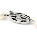 ミキモト MIKIMOTO あこやパール ネックレス イヤリング セット パールホワイト パール シルバー ネックレス シルバー金具 MIKIMOTO 真珠 アコヤ ラウンドシェイプ１連 ねじ式