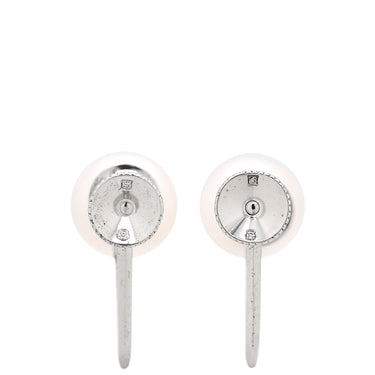 ミキモト MIKIMOTO あこやパール ネックレス イヤリング セット パールホワイト パール シルバー ネックレス シルバー金具 MIKIMOTO 真珠 アコヤ ラウンドシェイプ１連 ねじ式