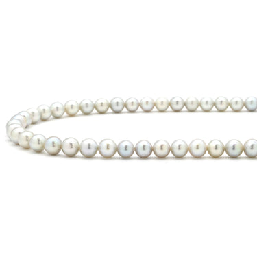 タサキ TASAKI あこやパール 7.0-7.5mm シルバーグレー シルバー パール ネックレス シルバー金具 TASAKI silver 真珠 ラウンドシェイプ