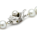 タサキ TASAKI あこやパール 7.0-7.5mm シルバーグレー シルバー パール ネックレス シルバー金具 TASAKI silver 真珠 ラウンドシェイプ