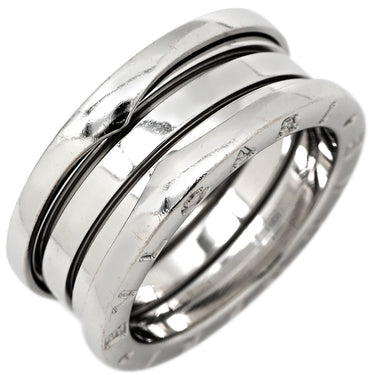 ブルガリ Bvlgari ビーゼロワン B-zero1 2バンドリング ホワイトゴールド K18WG #54(JP14) リング 指輪 750 18金 WG 13号