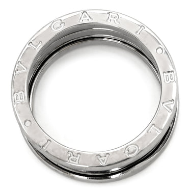 ブルガリ BVLGARI ビーゼロワン B-zero1 3バンド 323538 ホワイトゴールド K18WG #60 リング 指輪 Au750 18K 18金 19号