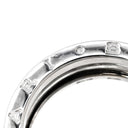 ブルガリ BVLGARI ビーゼロワン B-zero1 3バンド 323538 ホワイトゴールド K18WG #60 リング 指輪 Au750 18K 18金 19号