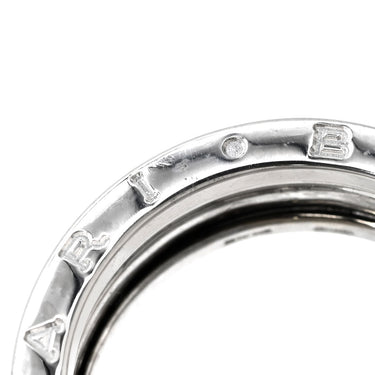 ブルガリ BVLGARI ビーゼロワン B-zero1 3バンド 323538 ホワイトゴールド K18WG #60 リング 指輪 Au750 18K 18金 19号