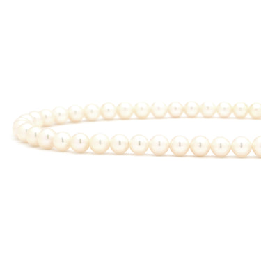 タサキ TASAKI あこやパール 5.5-6.0mm パールホワイト×シルバー シルバー パール ネックレス TASAKI silver 真珠 ラウンドシェイプ