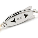 タサキ TASAKI あこやパール 5.5-6.0mm パールホワイト×シルバー シルバー パール ネックレス TASAKI silver 真珠 ラウンドシェイプ