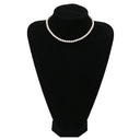 タサキ TASAKI あこやパール 5.5-6.0mm パールホワイト×シルバー シルバー パール ネックレス TASAKI silver 真珠 ラウンドシェイプ