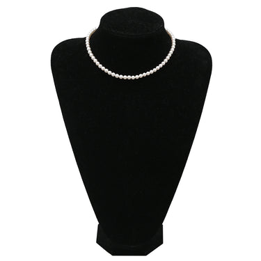 タサキ TASAKI あこやパール 5.5-6.0mm パールホワイト×シルバー シルバー パール ネックレス TASAKI silver 真珠 ラウンドシェイプ