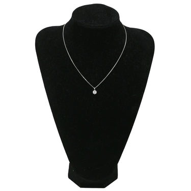 ノンブランド NON BRAND ダイヤモンド 1.51ct ソリティアペンダント プラチナシルバー Pt850 ダイヤモンド ネックレス 1P 1粒 6本爪 ブリリアントカット Ptプラチナ