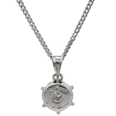ノンブランド NON BRAND ダイヤモンド 1.51ct ソリティアペンダント プラチナシルバー Pt850 ダイヤモンド ネックレス 1P 1粒 6本爪 ブリリアントカット Ptプラチナ