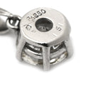 ノンブランド NON BRAND ダイヤモンド 1.51ct ソリティアペンダント プラチナシルバー Pt850 ダイヤモンド ネックレス 1P 1粒 6本爪 ブリリアントカット Ptプラチナ