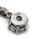 ノンブランド NON BRAND ダイヤモンド 1.51ct ソリティアペンダント プラチナシルバー Pt850 ダイヤモンド ネックレス 1P 1粒 6本爪 ブリリアントカット Ptプラチナ