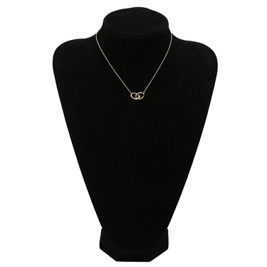 ティファニー Tiffany & Co ダブルループ イエローゴールド K18YG ネックレス エルサペレッティ 750 18金 YG