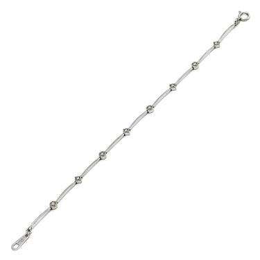 タサキ TASAKI 8Pダイヤブレス 19040416-0009 ホワイトゴールド K18WG ダイヤモンド ブレスレット Au750 18K 8石 ダイヤモンド