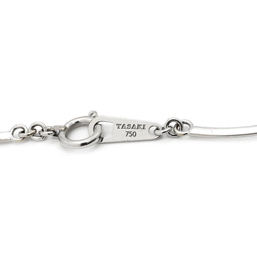 タサキ TASAKI 8Pダイヤブレス 19040416-0009 ホワイトゴールド K18WG ダイヤモンド ブレスレット Au750 18K 8石 ダイヤモンド