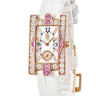 腕時計 ハリーウィンストン Harry Winston アヴェニュー オーロラ AVEQHM21RR125 クオーツ レディース K18PG シェル 純正ダイヤ×サファイア