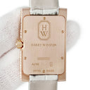 腕時計 ハリーウィンストン Harry Winston アヴェニュー オーロラ AVEQHM21RR125 クオーツ レディース K18PG シェル 純正ダイヤ×サファイア