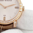 腕時計 ハリーウィンストン Harry Winston ミッドナイト 450/LQ32RL.W1/D3.1 クオーツ レディース K18RG無垢 純正ダイヤ バー
