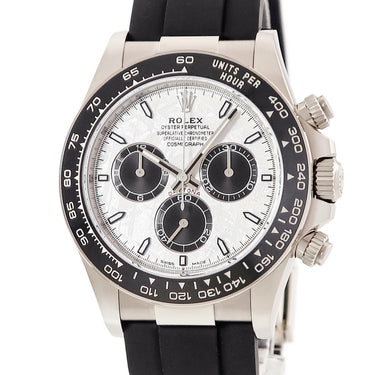 腕時計 ロレックス ROLEX コスモグラフ デイトナ 126519LN ランダム番 自動巻き メンズ ランダム番 K18WG無垢 メテオライト クロノグラフ