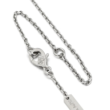 ヴァンクリーフアーペル Van Cleef & Arpels ヴィンテージ アルハンブラ 2020年ホリデー VCARP6L800 ホワイトゴールド K18WG ダイヤモンド ネックレス ギヨシェ 750 ダイヤ