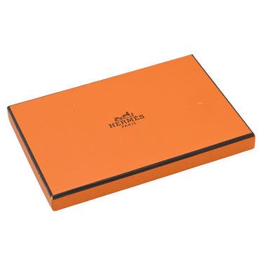 エルメス HERMES エトリエ ドゥーブルトゥール ブラック×シルバー メタル レザー T2 ブレスレット レザーブレスレット 2連 黒 あぶみモチーフ