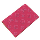 ルイヴィトン LOUIS VUITTON パスポートカバー クーヴェルテュール パスポール M26831 ローズポンディシェリ レザー モノグラムヘリテージキャンバス パスポートケース 未使用