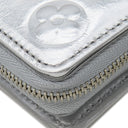 ルイヴィトン LOUIS VUITTON ポルトフォイユ ユー M26768 シルバー レザー 二つ折り財布 シルバー金具 コンパクト LVスキー メタリック 日本限定