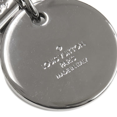 ルイヴィトン LOUIS VUITTON ポルトクレ シェンヌ M63629 ブラック×シルバー メタル キーホルダー シルバー金具 ウォレットチェーン