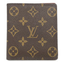 ルイヴィトン LOUIS VUITTON ポルトビエ 10 カルトクレディ M60883 モノグラム モノグラムキャンバス 二つ折り財布 茶 札入れ カード入れ