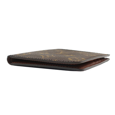 ルイヴィトン LOUIS VUITTON ポルトビエ 10 カルトクレディ M60883 モノグラム モノグラムキャンバス 二つ折り財布 茶 札入れ カード入れ