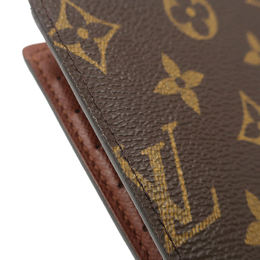 ルイヴィトン LOUIS VUITTON ポルトビエ 10 カルトクレディ M60883 モノグラム モノグラムキャンバス 二つ折り財布 茶 札入れ カード入れ