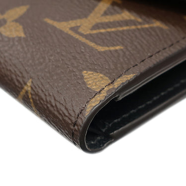 ルイヴィトン LOUIS VUITTON ポルトフォイユ ヴィクトリーヌ M81557 モノグラムリバース モノグラムキャンバス モノグラムリバースキャンバス 三つ折り財布 ゴールド金具 コンパクト財布
