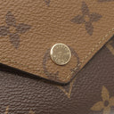 ルイヴィトン LOUIS VUITTON ポルトフォイユ ヴィクトリーヌ M81557 モノグラムリバース モノグラムキャンバス モノグラムリバースキャンバス 三つ折り財布 ゴールド金具 コンパクト財布