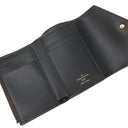 ルイヴィトン LOUIS VUITTON ポルトフォイユ ヴィクトリーヌ M81557 モノグラムリバース モノグラムキャンバス モノグラムリバースキャンバス 三つ折り財布 ゴールド金具 コンパクト財布