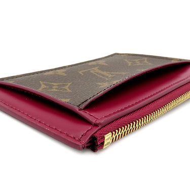 ルイヴィトン LOUIS VUITTON ポルトカルト ジップ M67889 フューシャ 