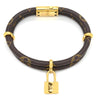 ルイヴィトン LOUIS VUITTON ブラスレ キープイット トゥワイス M6640 モノグラム モノグラムキャンバス GP ブレスレット ゴールド金具 GP×PVC