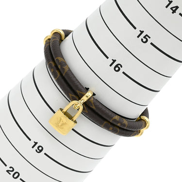 ルイヴィトン LOUIS VUITTON ブラスレ キープイット トゥワイス M6640 モノグラム モノグラムキャンバス GP ブレスレット ゴールド金具 GP×PVC