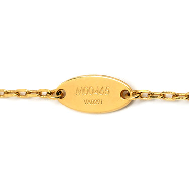 ルイヴィトン LOUIS VUITTON コリエ ハート フォーリンラブ M00465 ゴールド GP ネックレス