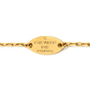 ルイヴィトン LOUIS VUITTON コリエ ハート フォーリンラブ M00465 ゴールド GP ネックレス